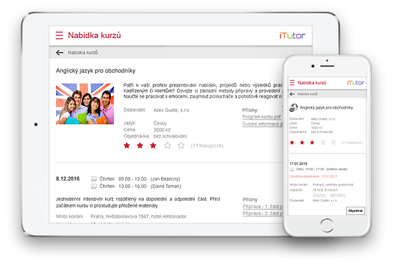 Moduly LMS iTutor